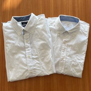 Crewcuts short-sleeve white shirt 16
Nautica long-sleeve shirt S